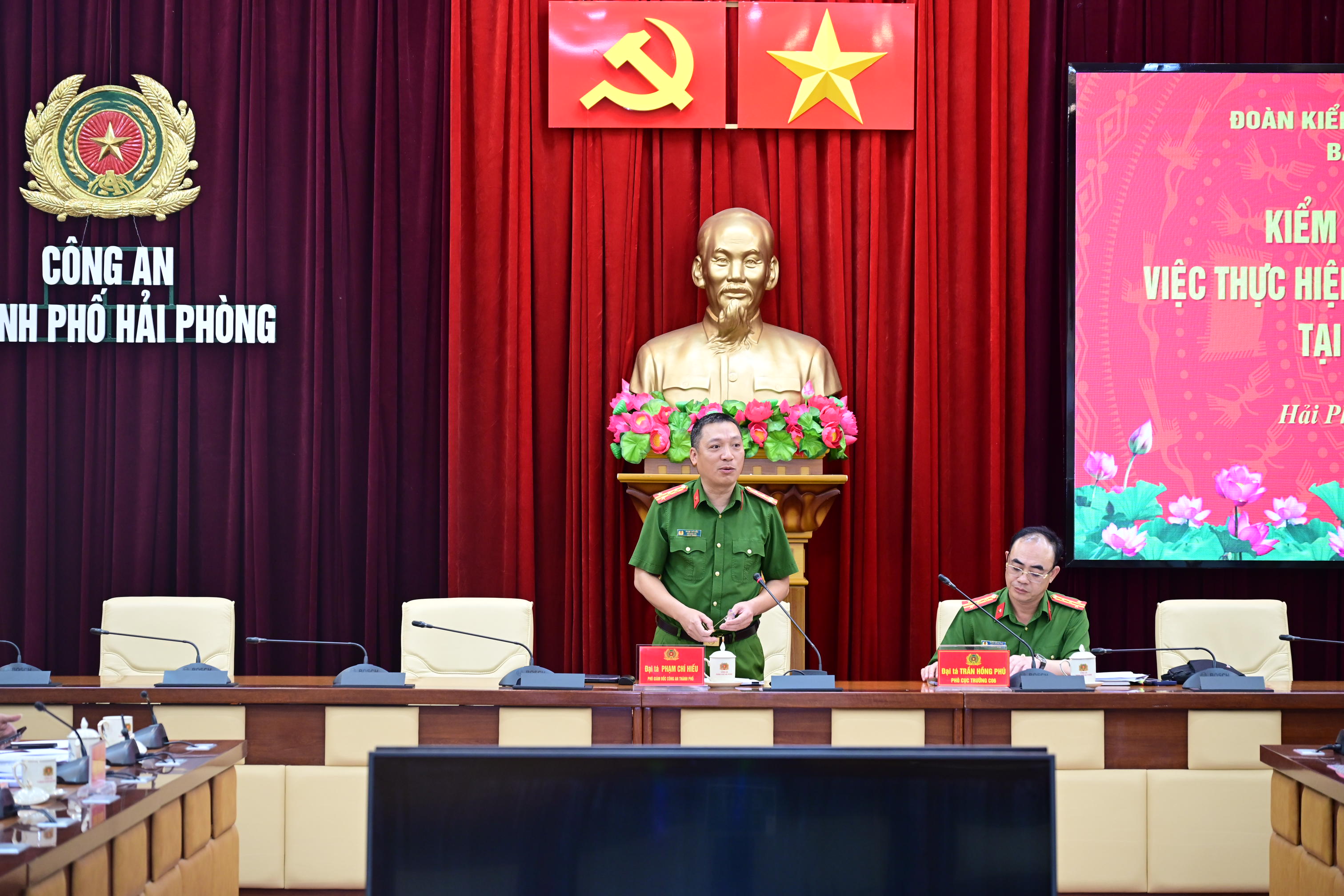 Đoàn kiểm tra Cơ quan Thường trực Ban Chỉ đạo 57 Chính phủ khảo sát, đánh giá việc thực hiện Nghị quyết 57-NQ/TW, Đề án 06 trên địa bàn Hải Phòng